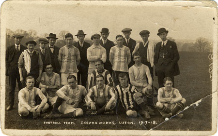 Skefko works football team 1917-18